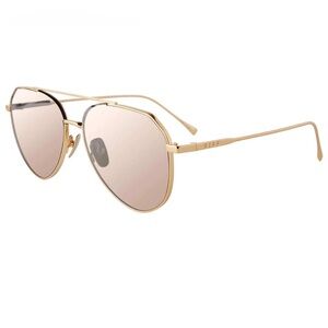 NWOT Diff Eyewear Gold Sunglasses